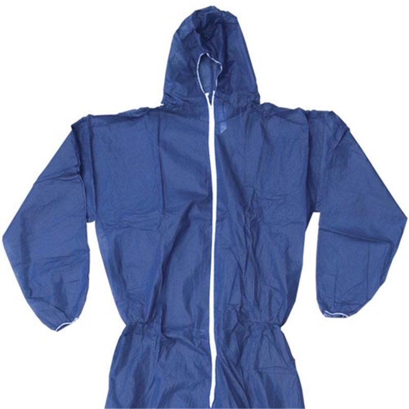 Single Use ST11 Coverall - Blue, Large (single)