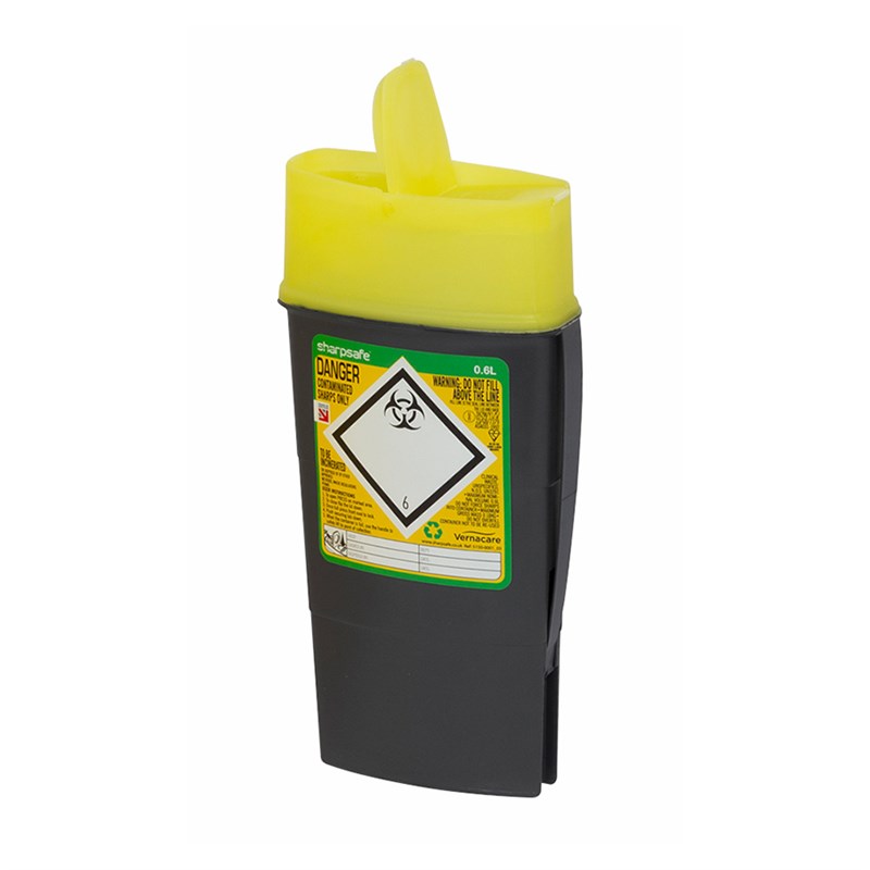 Sharps Bin, 0.6 ltr