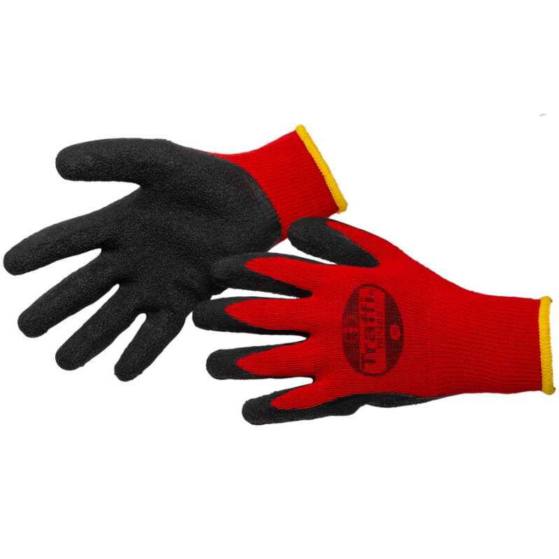 Latex Grip Gloves, size 9