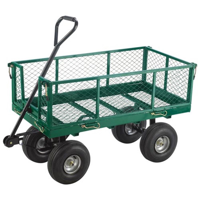 Mesh Steel Garden Cart