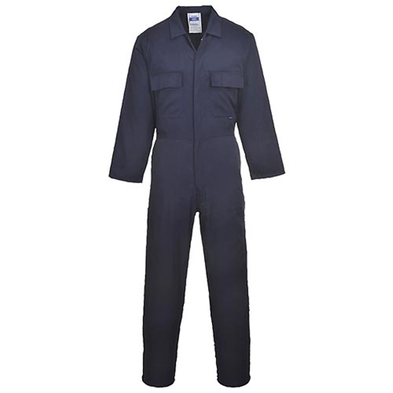 Portwest Poly-cotton Boiler Suit, Large – Navy