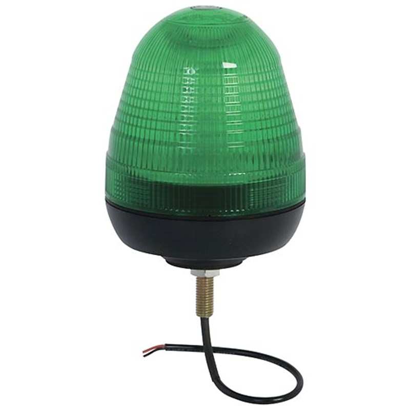 12/24v 1 Bolt Fixing LED Green Beacon (60 SMDs)