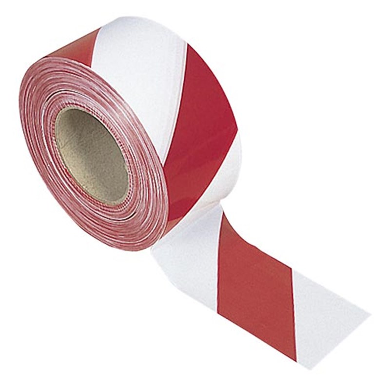 75mm x 500m Safety/Barrier Tape, Non-adhesive