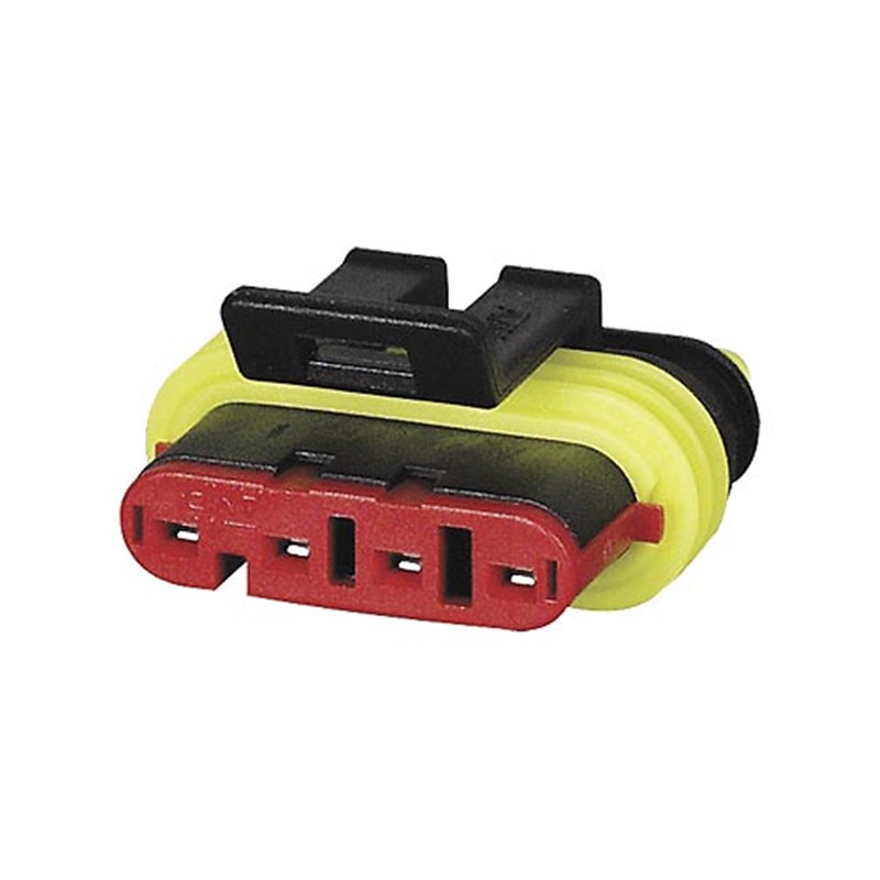 Superseal 1.50mm Female Receptacle Housing - 4 Way