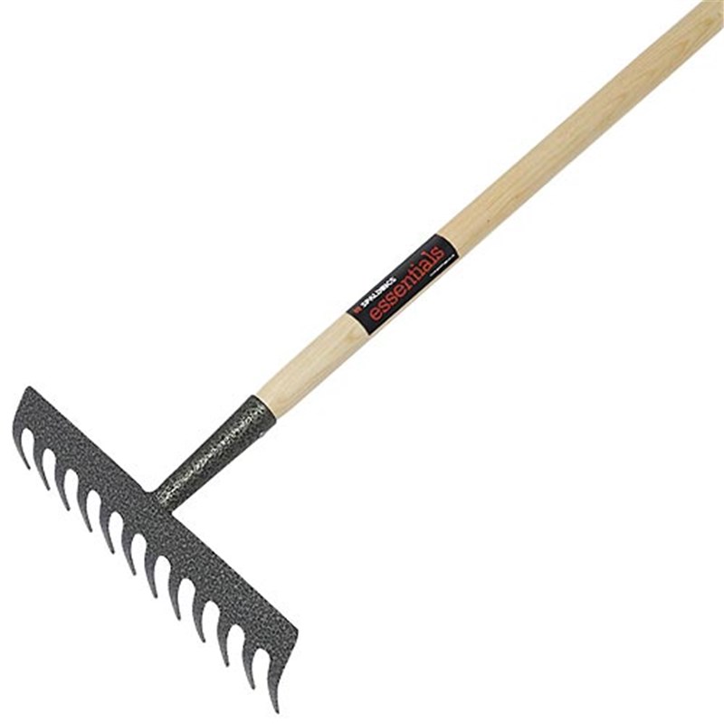 Spaldings Essentials 12 Tooth Garden Rake