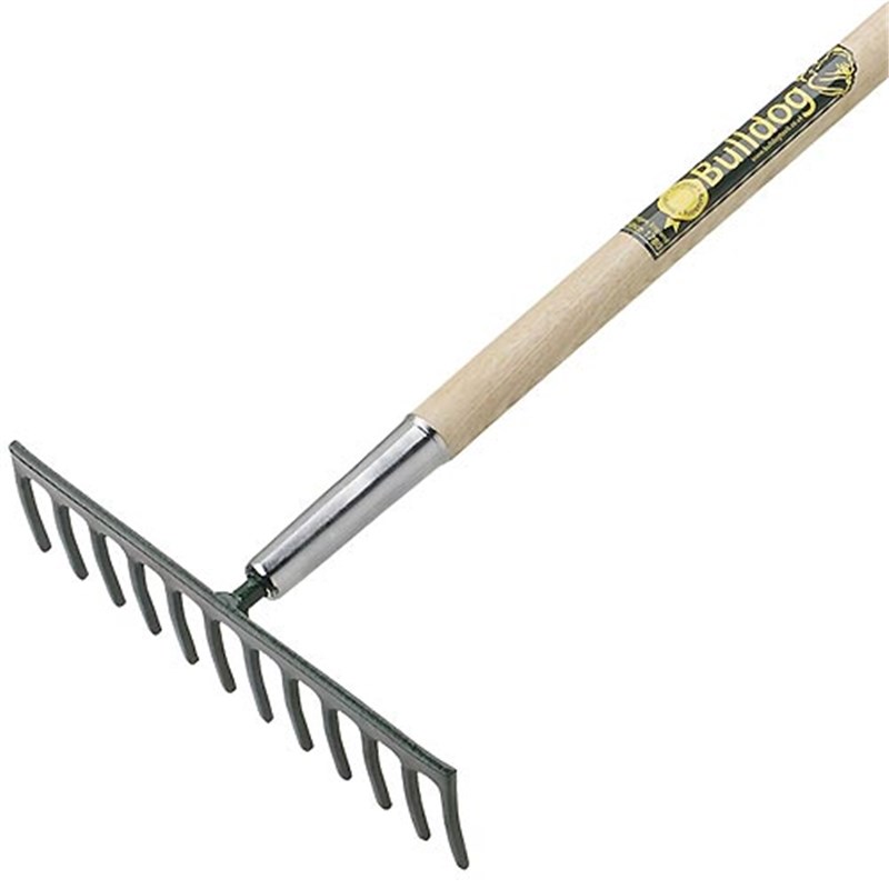 Bulldog Premier 12 Tooth Garden Rake (1121/125N)