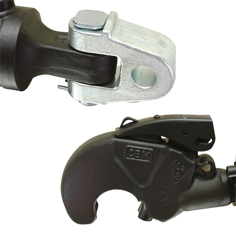 Hydraulic Top Link, Cat. 3 Q/R CBM Hook/Cat. 2 25.4mmØ Knuckle, 650-876mm Centres, Supplied c/w Non-return Valve & 800mm Hose Set 