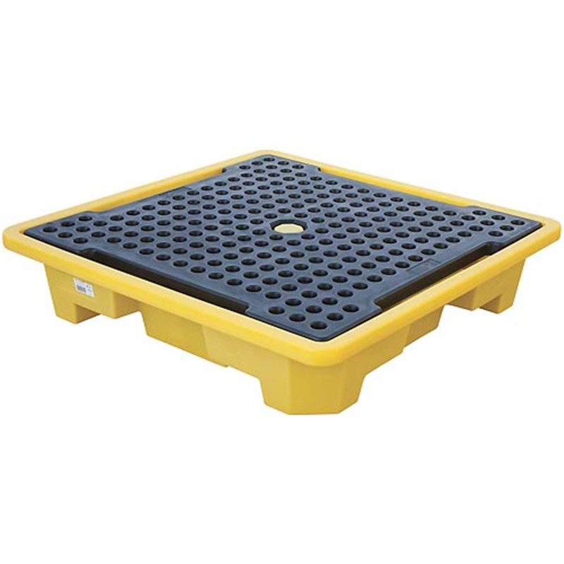 4 x 205 ltr Drum Polyethylene Spill Pallet