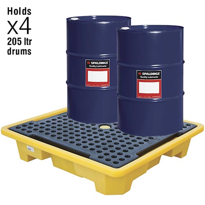 X Ltr Drum Polyethylene Spill Pallet