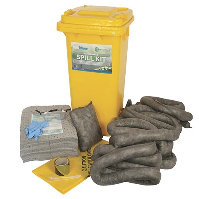 Wheeled Bin Spill Kit (120 ltr capacity)