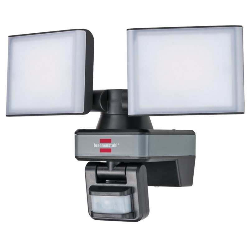 WIFI 30W LED Dual Head Floodlight with PIR Motion Sensor
