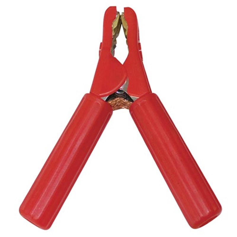 Red Insulated Starter Clamp, 600A