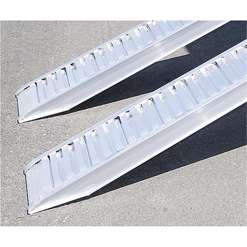 Straight 3.5m H/duty Aluminium Loading Ramps - C125.35.410, 1 pair (3,560kg)