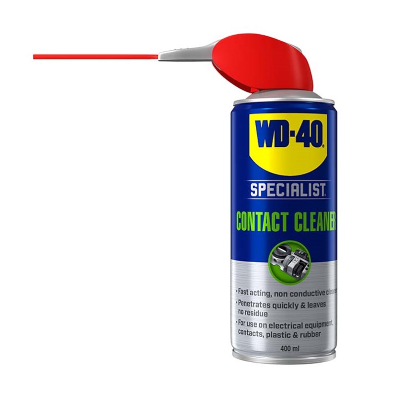 WD-40® Specialist Fast Drying Contact Cleaner with Smart Straw, 400ml Aerosol