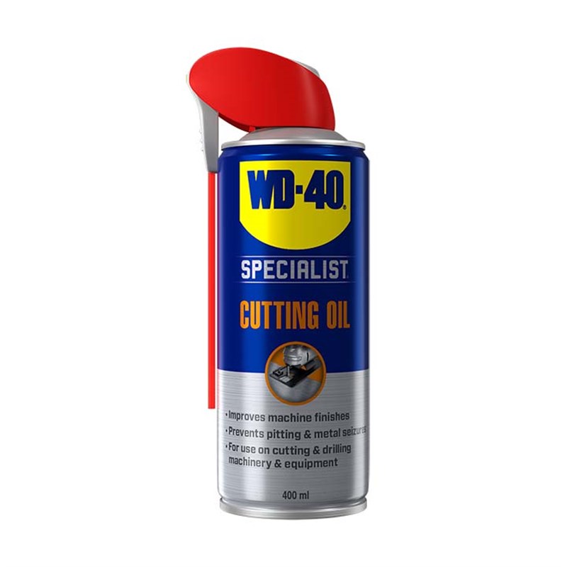 WD40® Specialist MultiPurpose Cutting Oil with Smart Straw, 400ml Aerosol