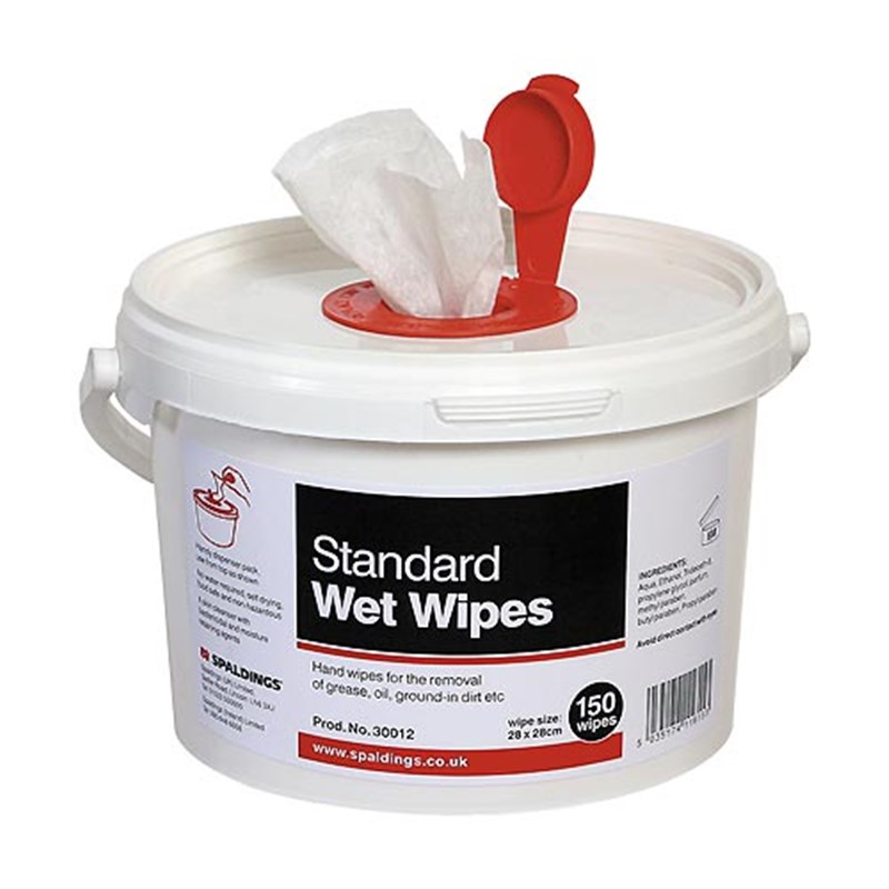 Standard Wet Wipes (Tub of 150 wipes)