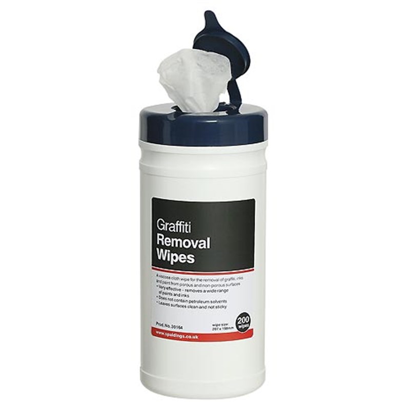 Graffiti Removal Wipes (Tub of 200)