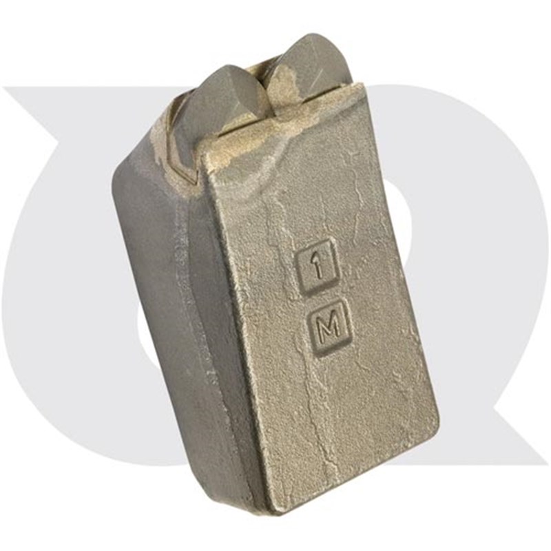 Hammer Mulcher Tooth with 2x Tungsten Tips (to fit BOMFORD Buccaneer/Ventura)