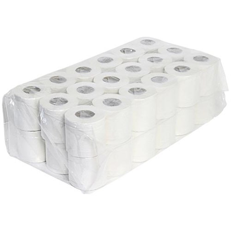 Toilet Rolls, White 2-ply (Pk 36 rolls)