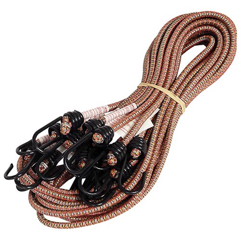 1525mm Bungee Cords with Hooks (Pk 10)