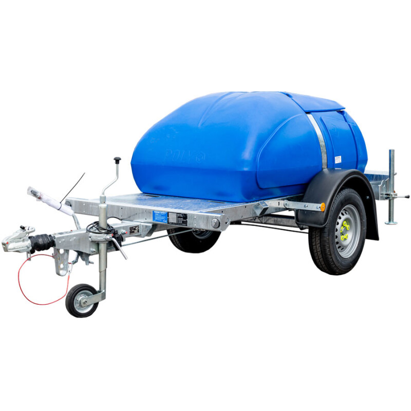 Highway Tow Poly Water Bowser, 1,100 Litres