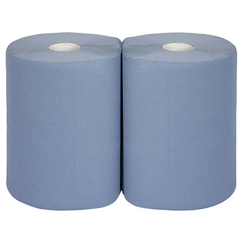3-Ply Jumbo Dairy Wipes, 380mm x 190m Roll, Outer-feed (Pk 2)