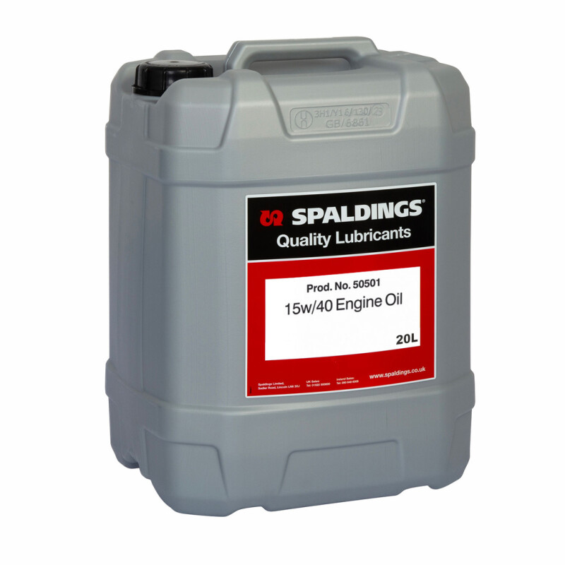 15W-40 High Performance Engine Oil, Now 20 Litres