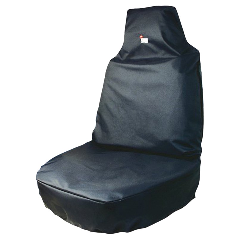 Universal Front Seat Cover, Grey (Single)