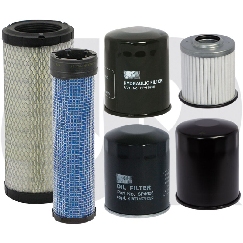 Filter Service Pack - to fit Kubota F391