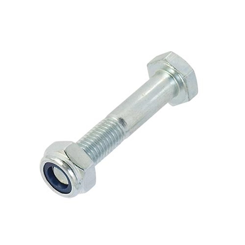 M12 x 55 Plated High Tensile Bolts (G10.9) & Nylon Lock Nuts (Pk 10)