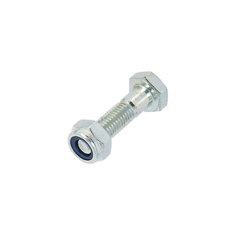 M10 x 35 Plated High Tensile Bolts (G10.9) & Nylon Lock Nuts (Pk 10)