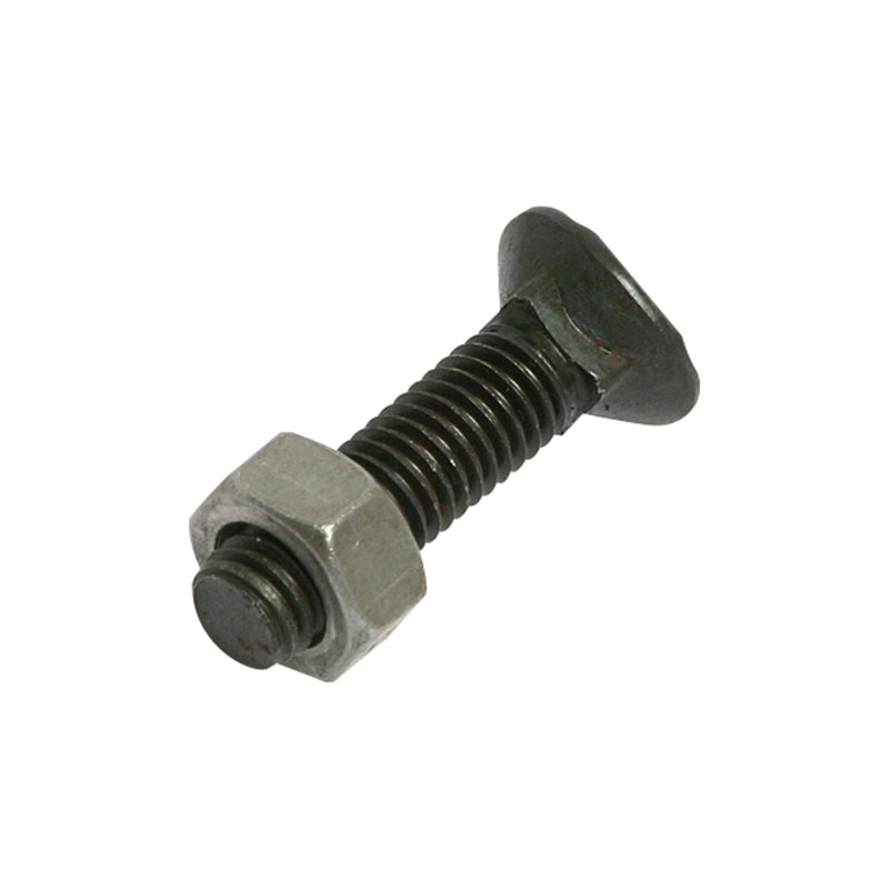 M10 x 35mm HT (G12.9) Plough Bolt & Nut (Pk 25)