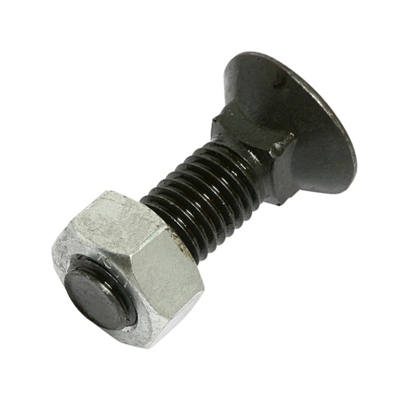 M14 x 35mm HT (G10.9) Plough Bolt & Nut (Pk 25)