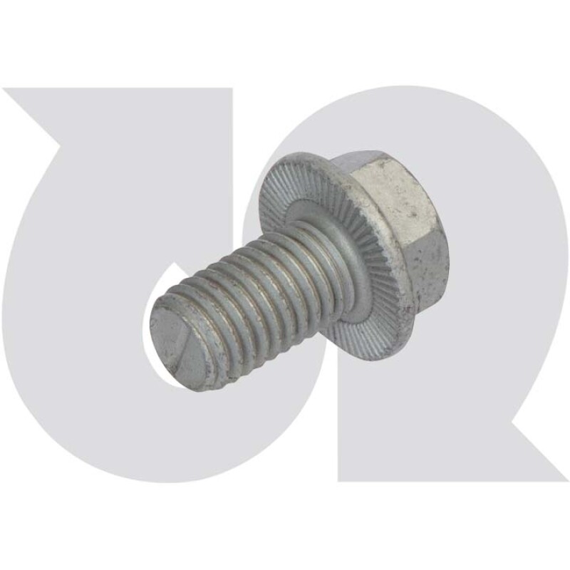 M12 x 20mm Flange Serrated Hex Stud Bolt, G10.9 (Single)