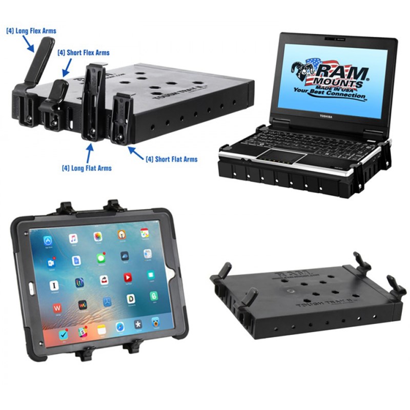 Tough-Tray™ II Universal Netbook/Tablet Holder (RAM-234-6)