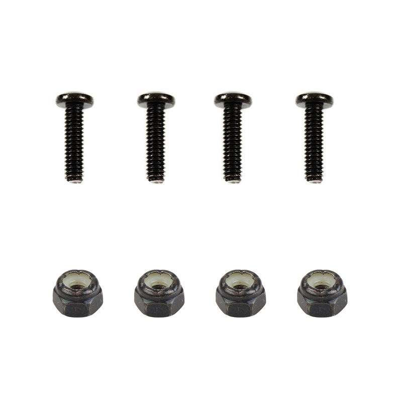 RAM Mount Hardware Fastener Pack (RAM-HAR-MET-TAB1), Pack of 4 machine screws and nylock nuts