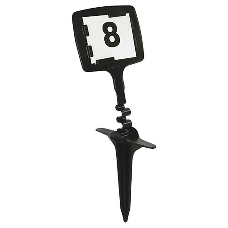 Flexi-Peg Markers, Black, with inserts (Pk 5)