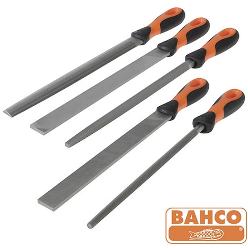 5 Piece BAHCO Files Set