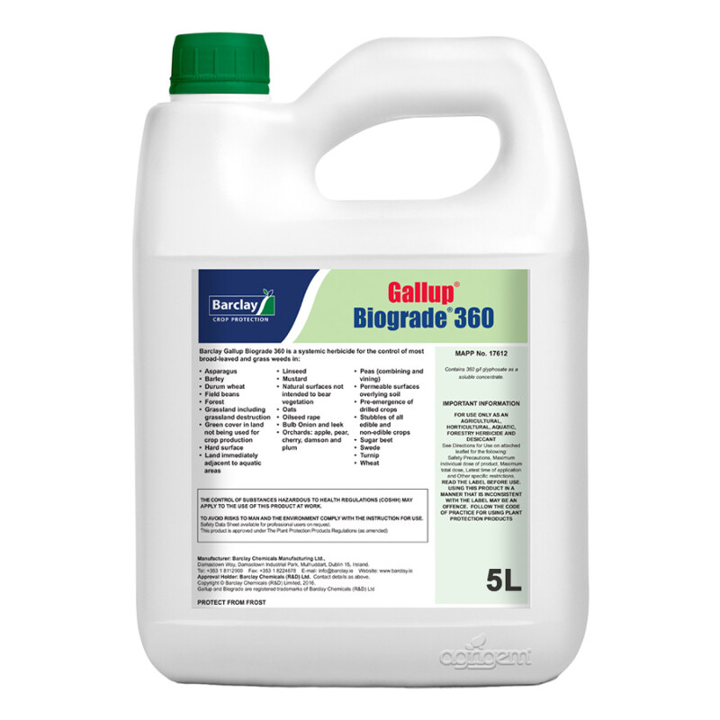 Gallup Biograde 360 5L