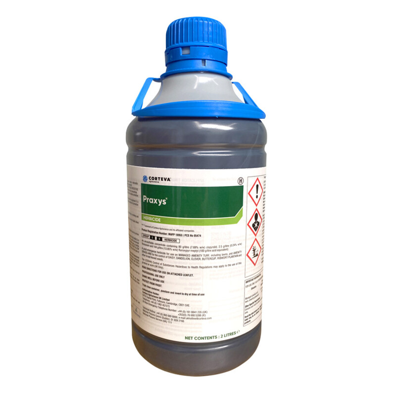 Praxys 2L - Selective, systemic herbicide for amenity turf, lawns and amenity grassland