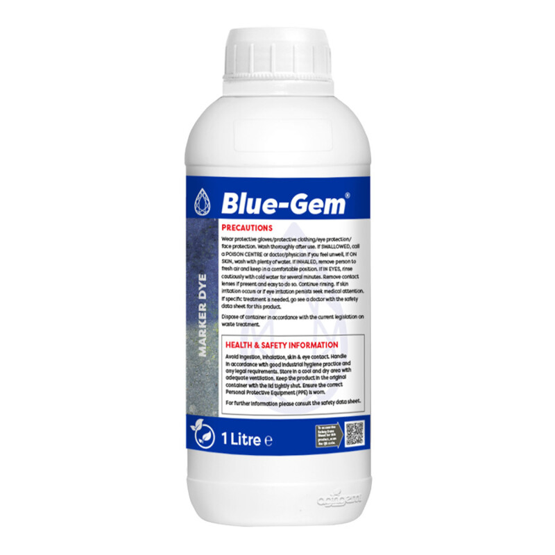 Blue-Gem® Dye Spray Indicator 1L