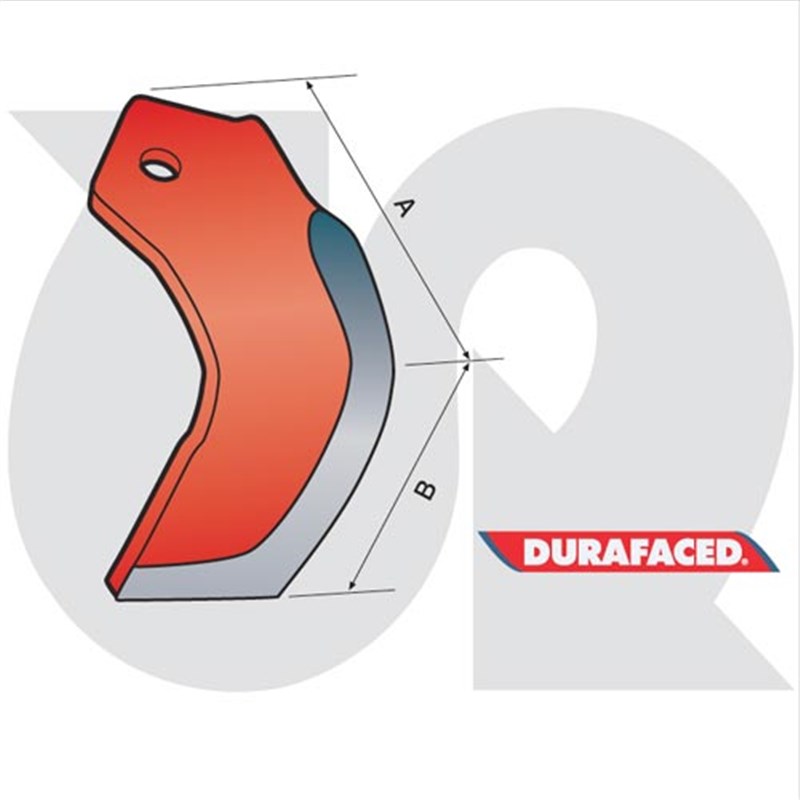 Durafaced® QF Bedtiller 'L' Type Tine R.H. (to fit SCANSTONE)