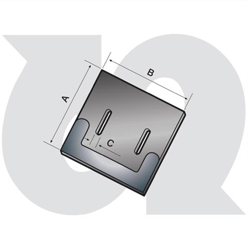 Durafaced® Steel Packer Roller Scraper (post 1996 models)