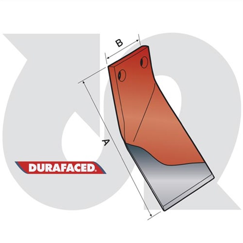Durafaced® Tillerstar Bed Tiller Long Blade L.H. (To fit George Moate)