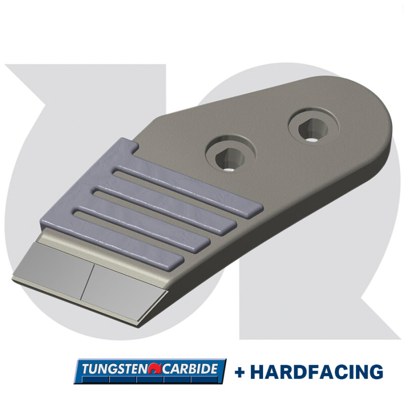 Tungsten Hardfaced Point L.H. (to fit KUHN / HUARD)