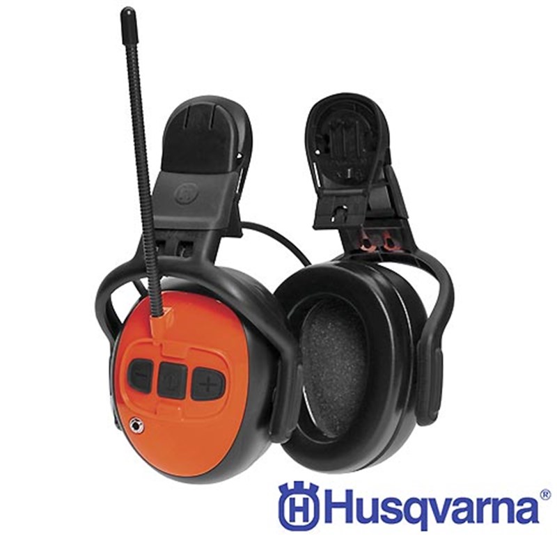 Husqvarna Hearing Protection with FM radio - For Helmet Set (578 27 49-04)
