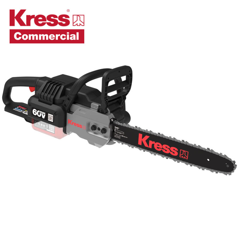Kress Commercial 60V 40cm/ 16'' Cordless Chainsaw (KC300.9) Bare Tool - Sold without battery and charger
