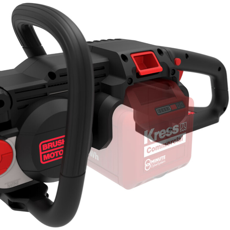 Kress Commercial 60V 40cm/ 16'' Cordless Chainsaw (KC300.9) Bare Tool - Sold without battery and charger
