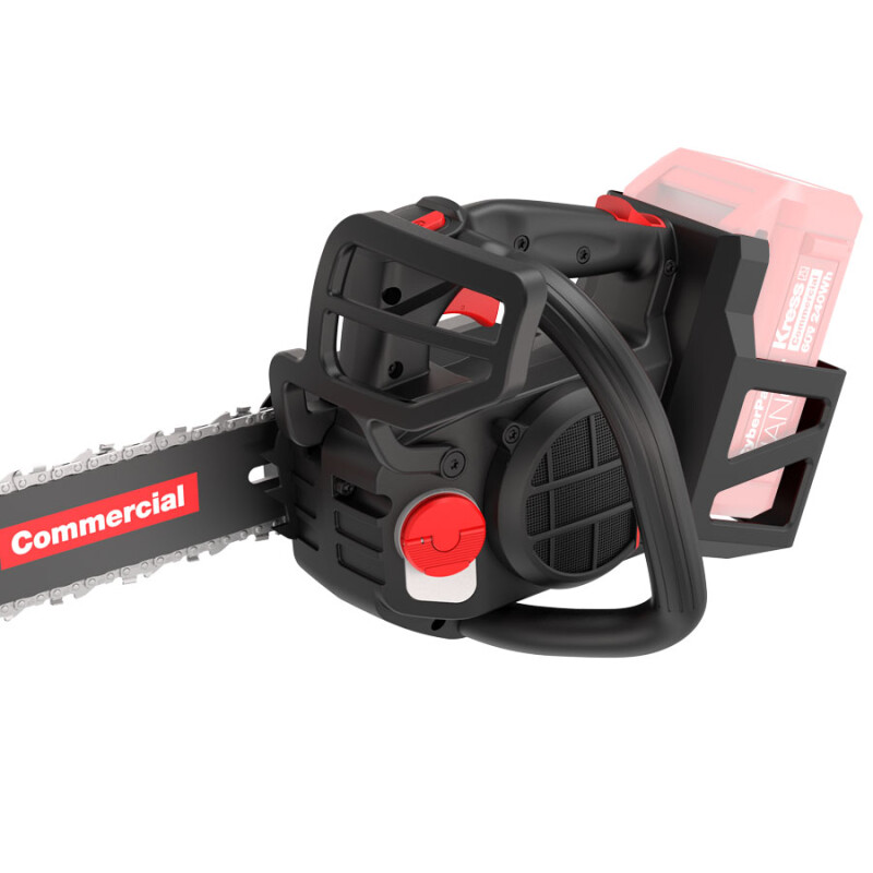 Kress Commercial 60V 35cm/ 14'' Cordless Top Handle Chainsaw (KC320.9) Bare Tool - Sold without battery and charger