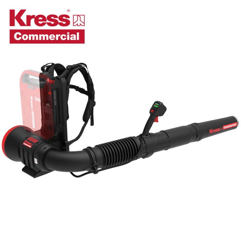 Kress Commercial 60V 35N Cordless Backpack Blower (KC500.9) Bare Tool - Sold without battery and charger